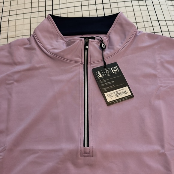 Footjoy Gathered Half Zip Vest - Picture 3 of 6